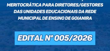 Edital para seleção de diretores e gestores