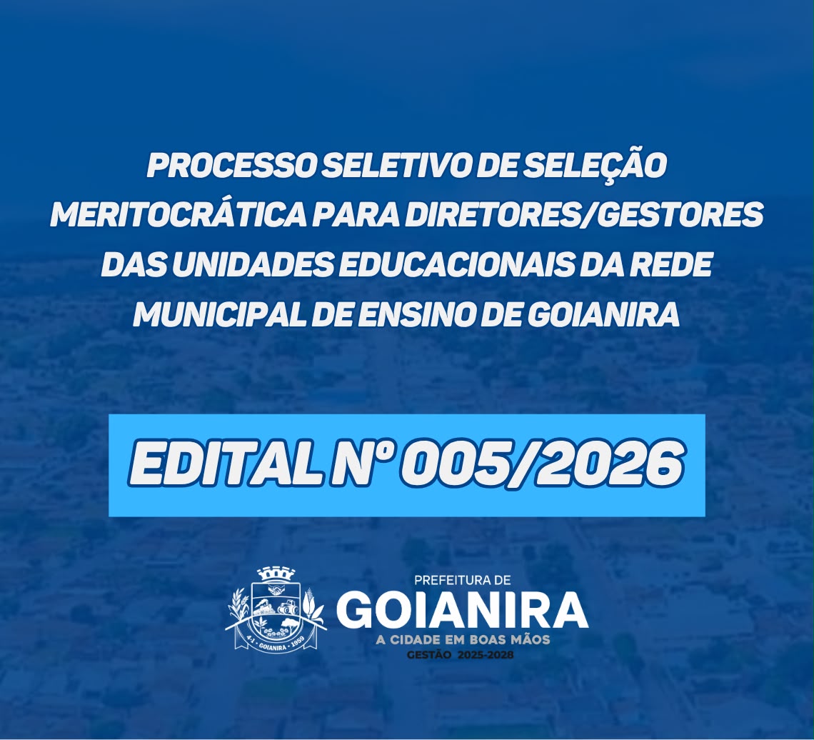Edital para seleção de diretores e gestores